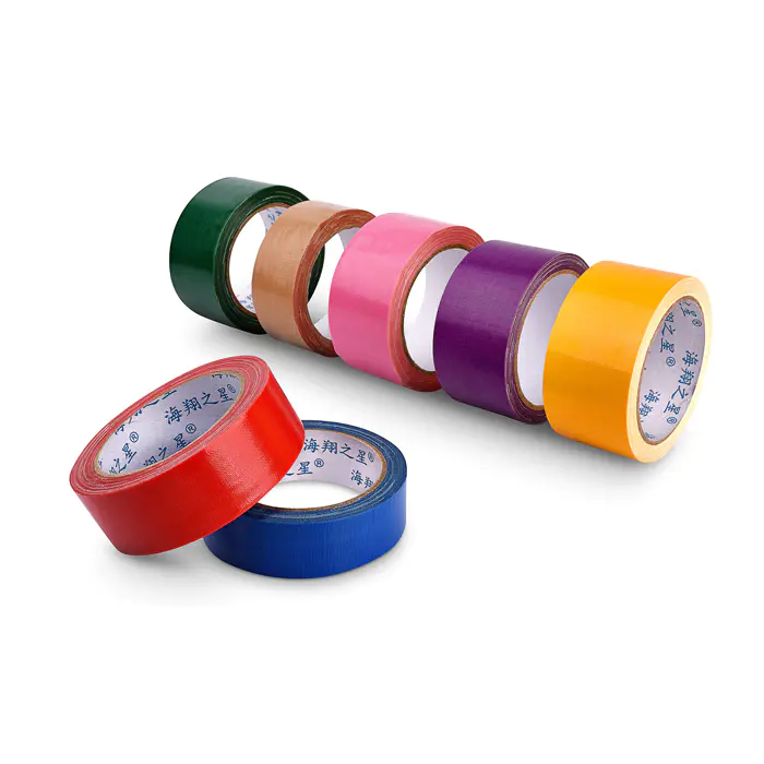 The special and creative usages of colorful cloth duct tapes