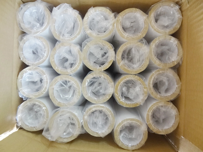 Packing of plate mounting tape