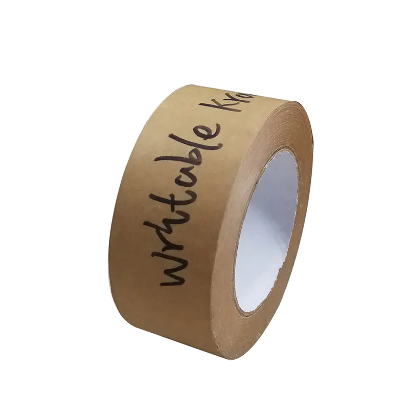 Eco- Friendly Writable Kraft Paper Tape Self Adhesive Tape For Mark Sealing