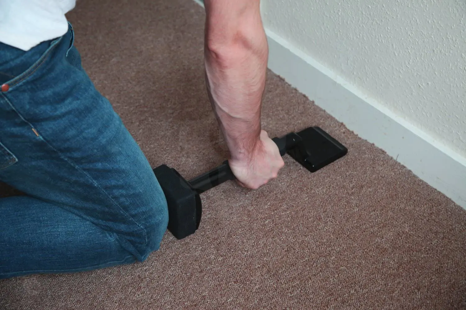Carpet knee kicker manual adjustable carpet stretcher
