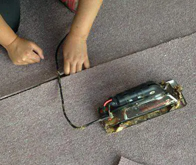 Cool shield heat bond irons carpet seaming iron for carpet installation