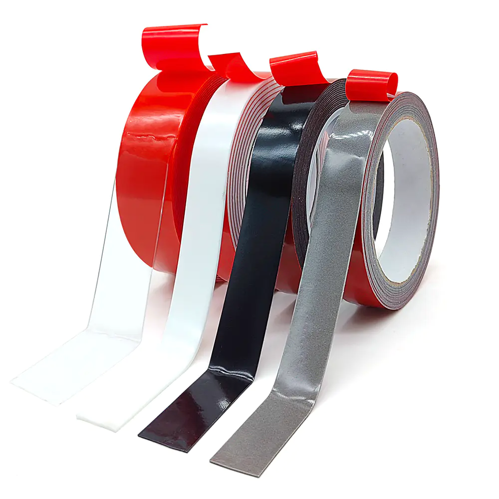 No Residue Automotive Acrylic Foam Tape Strong Mounting Adhesive Auto High Bonding Gel Double Sided Foam Tape
