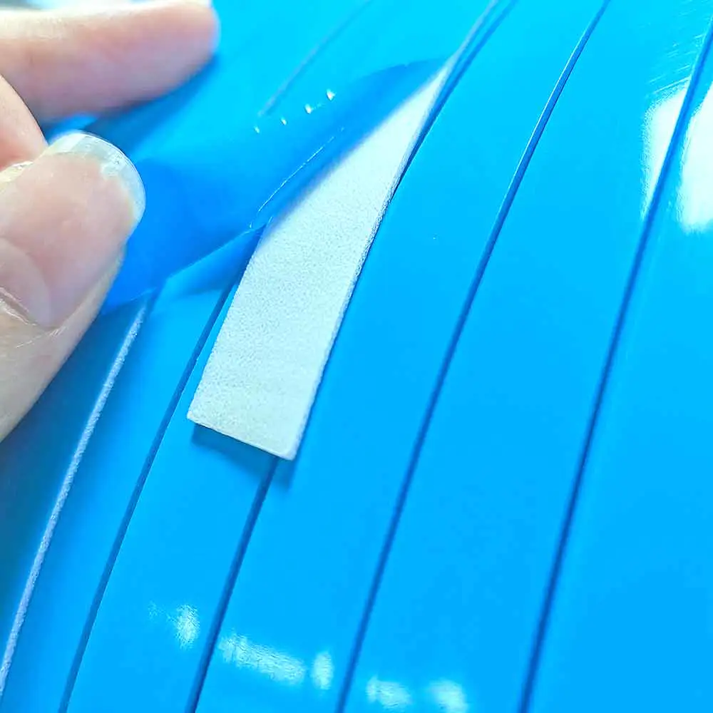 PE foam tape spool winding roll double sided adhesive polyethylene tape for glass window aluminum metal
