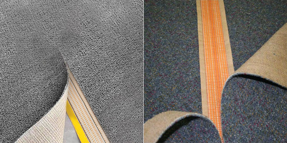 carpet seaming tape for laying
