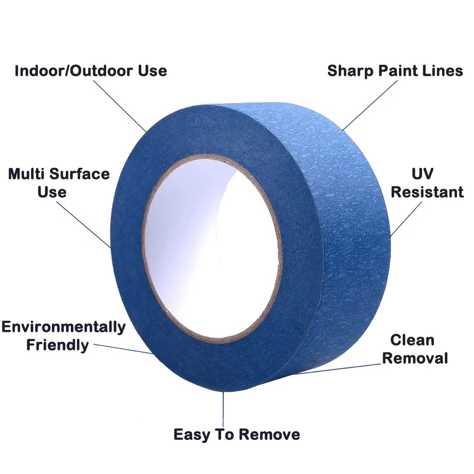 blue painters tape