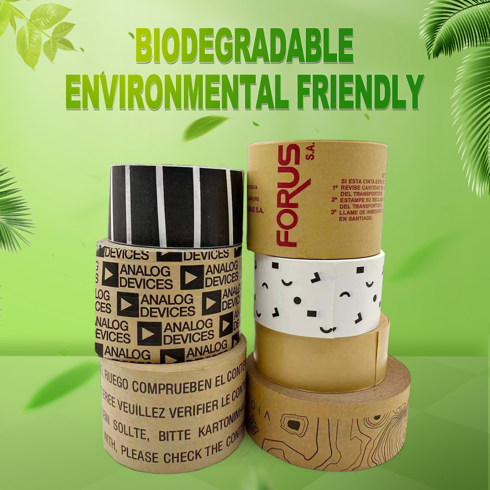 biodegrasable kraft paper tape