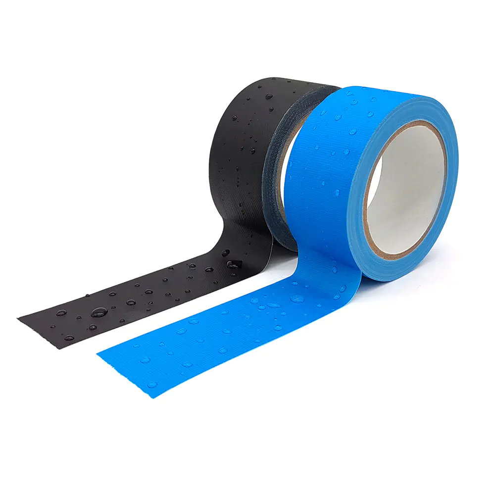 Colored fluorescent tape UV light visible glowing blacklight reactive adhesive gaffer luminous warning marking cotton cloth tape
