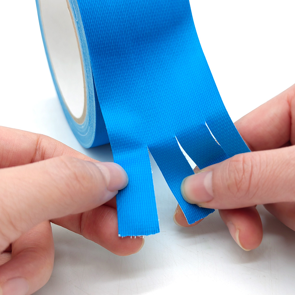 fluorescent cloth tape-easy to Tear