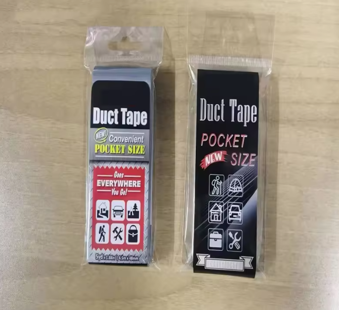 package of flat duct tape