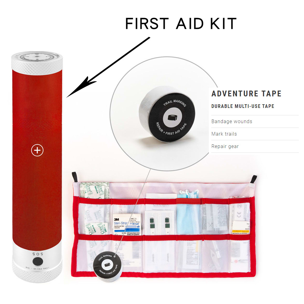 duct tape for first aid kit