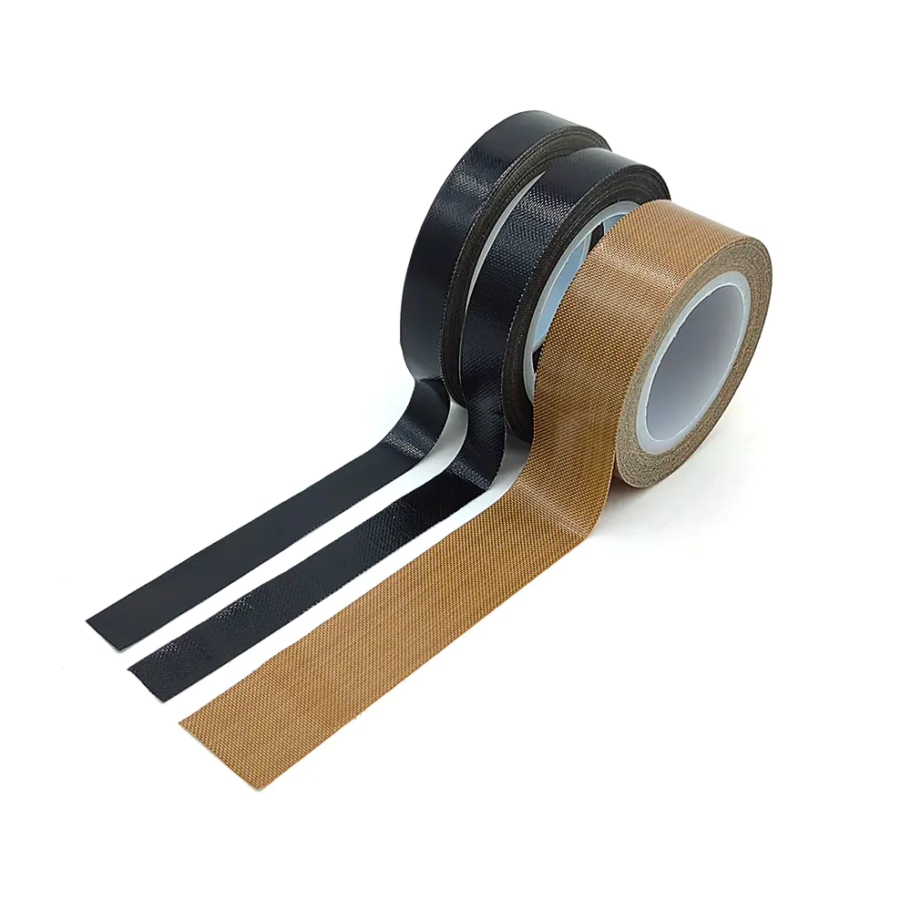 Good Smooth Surface Tefloning Tape for Vacuum Sealer Machine 260 Degrees High Temperature Glass Fiber Cloth PTFE Tape