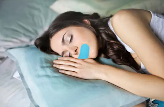 Breathable Anti-snoring Closed Mouth Tape Adhesive Patch Precut Sleep Mouth Strips Mouth Tape for Sleeping