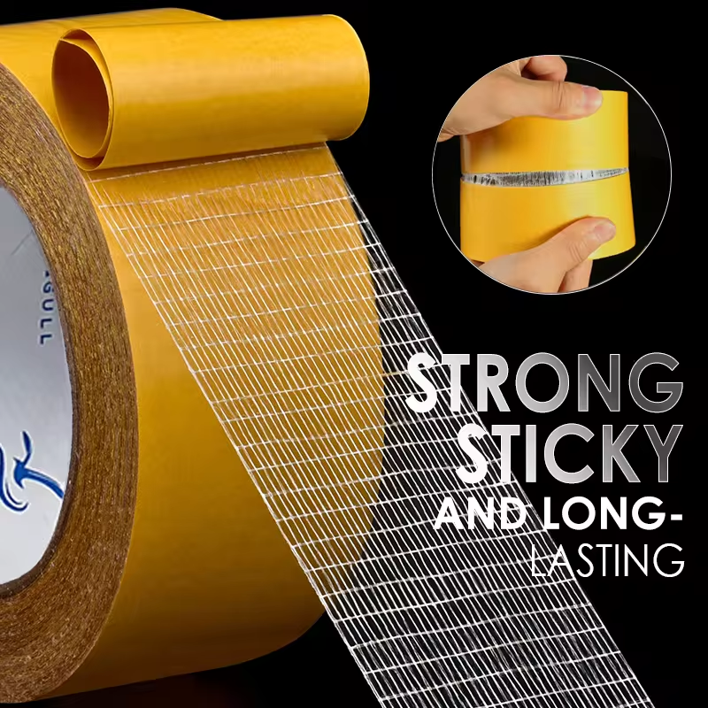 Strong sticky double sided filament tape