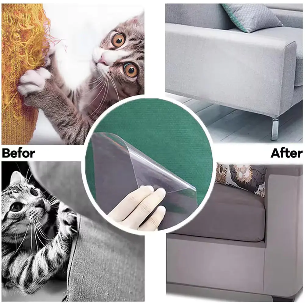 Anti-scratch tape durable scratch resistant sofa scratching guard protector cat scratch deterrent tape