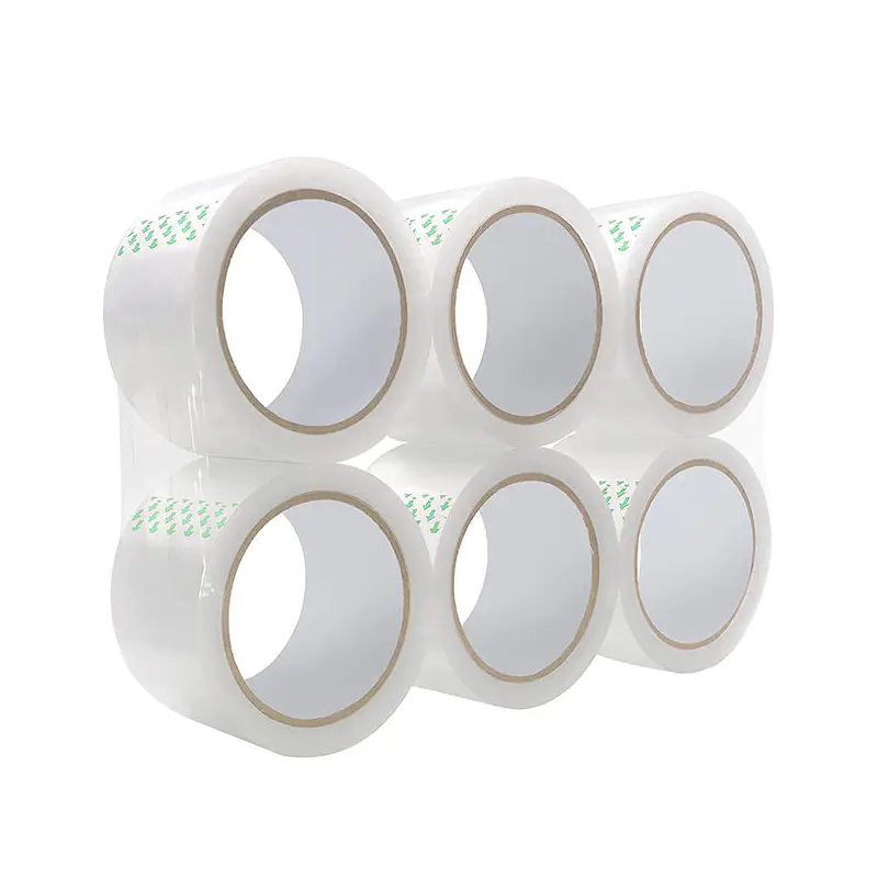 Self Adhesive Bopp Sealing Tape Jumbo Roll Cintas Adhesiva Transparent Clear Brown Packing Tape for Sealing Carton